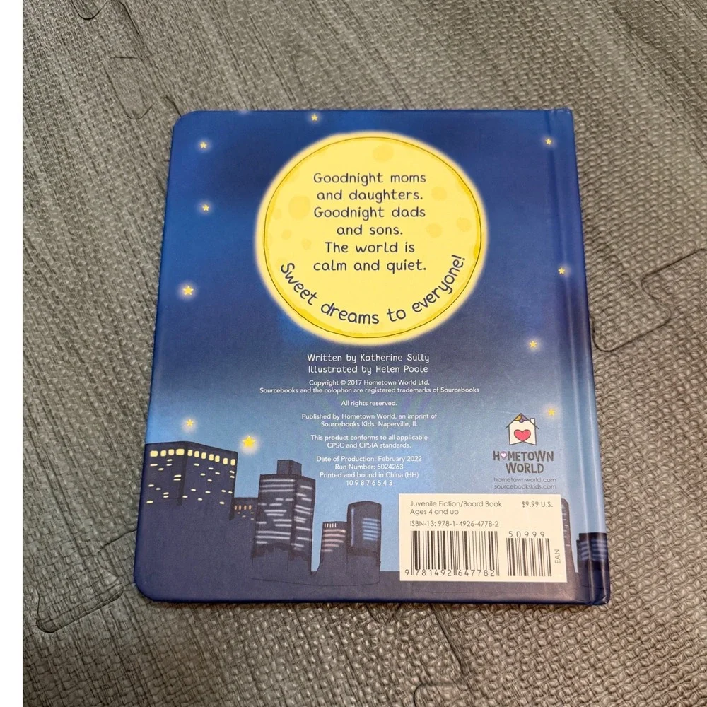 Night-Night North Carolina Board Book Katherine Sully Bedtime Rhyme Kids NC Gift